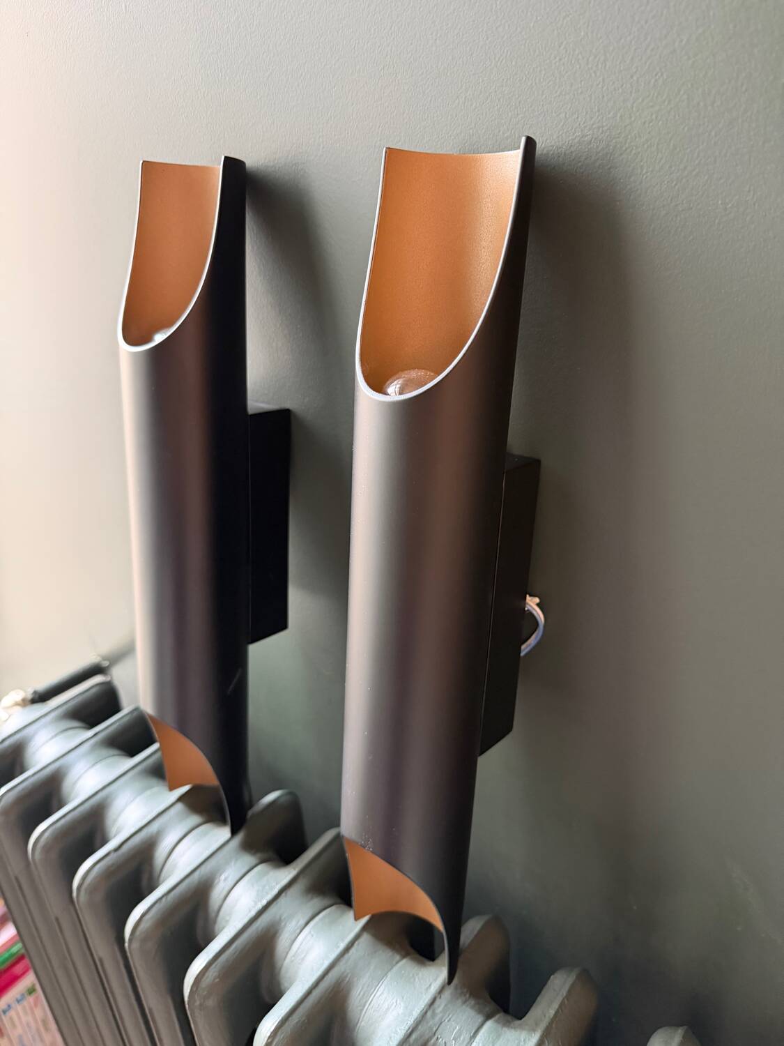 Pair of Galliano Delightful wall lights