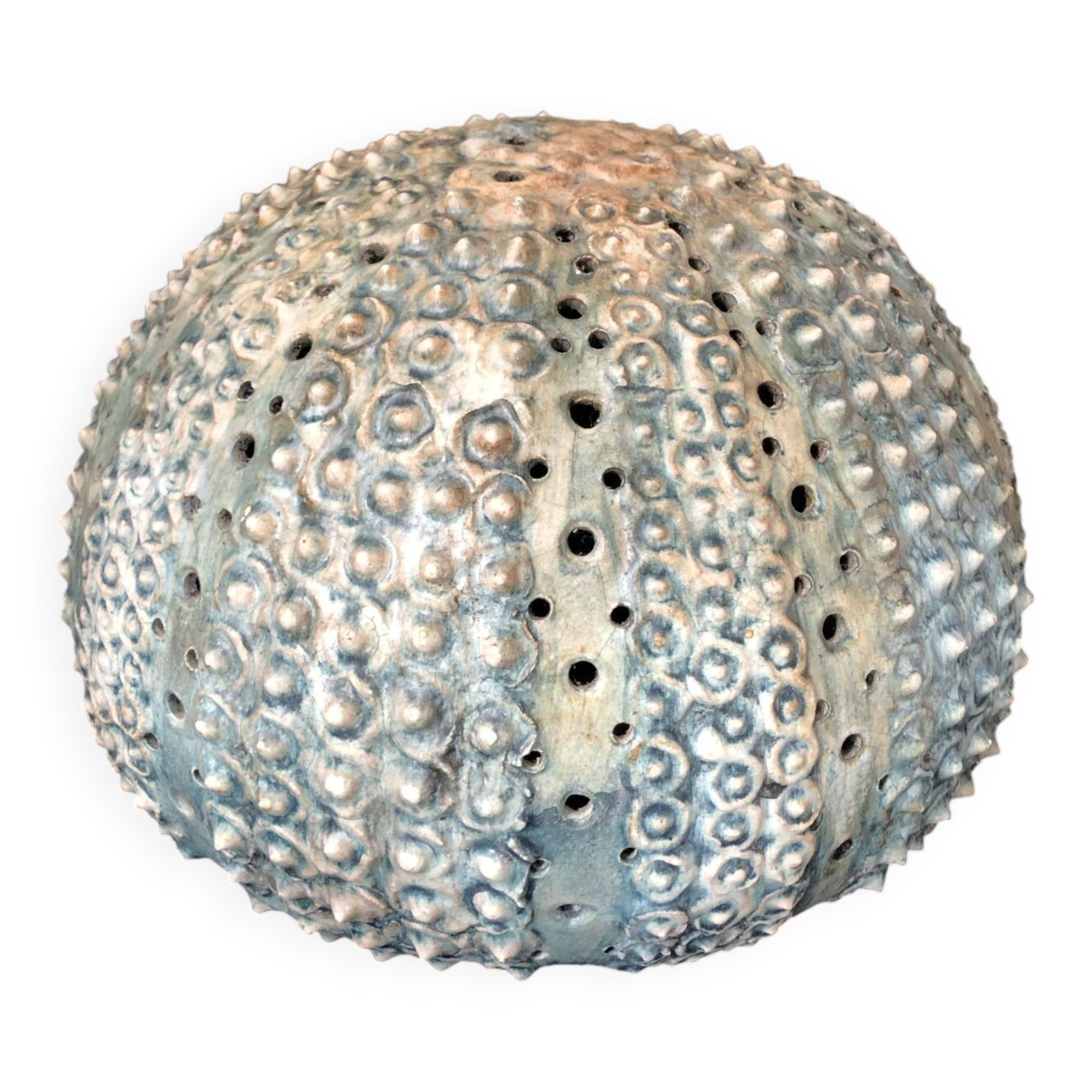Vintage ceramic forming urchin - signed