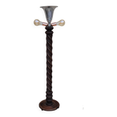 Lampadaire vintage art deco design style Charles Dudouyt