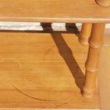 Vintage bamboo wood shelf