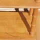 Vintage bamboo wood shelf