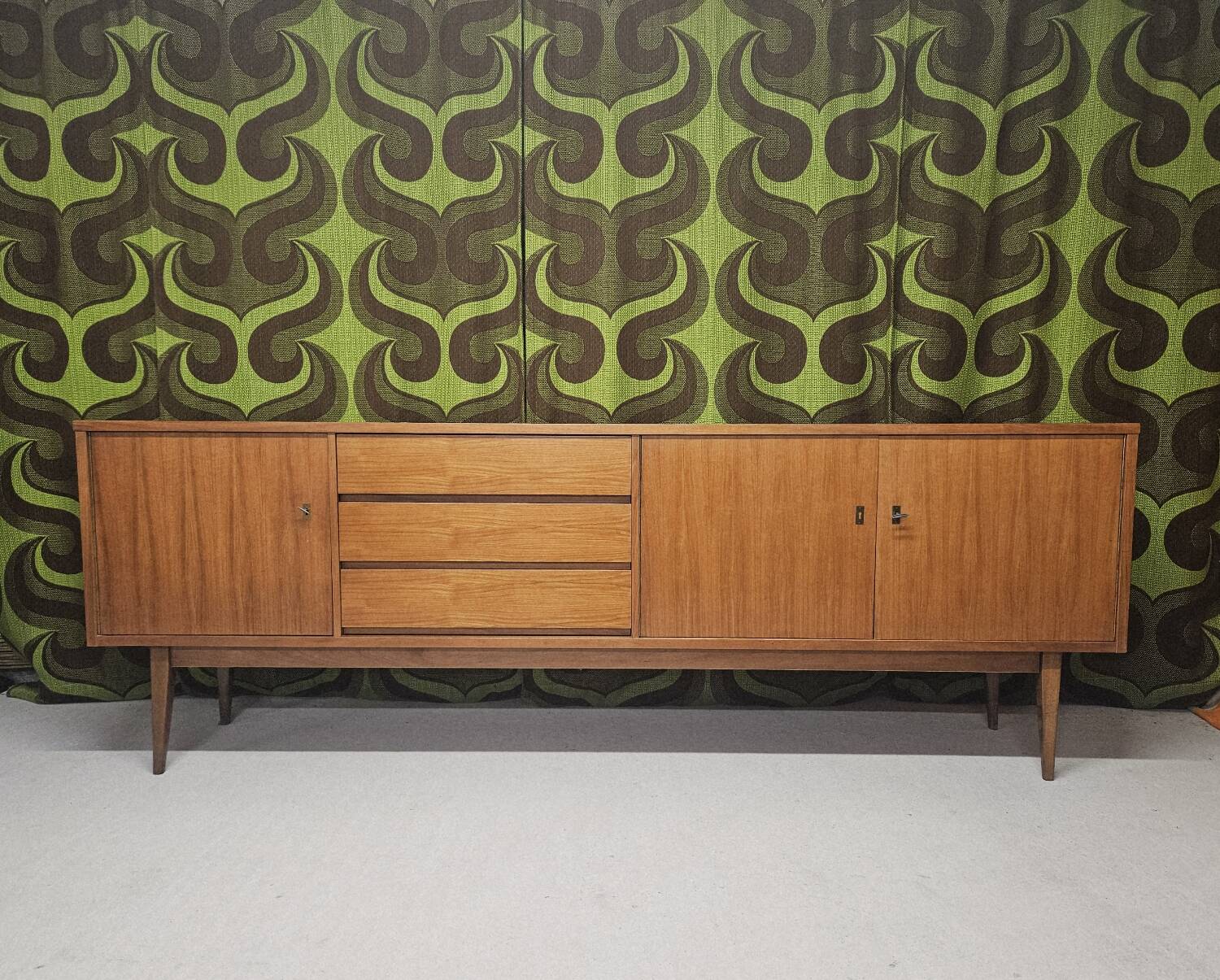 Vintage 1960s Scandinavian sideboard
