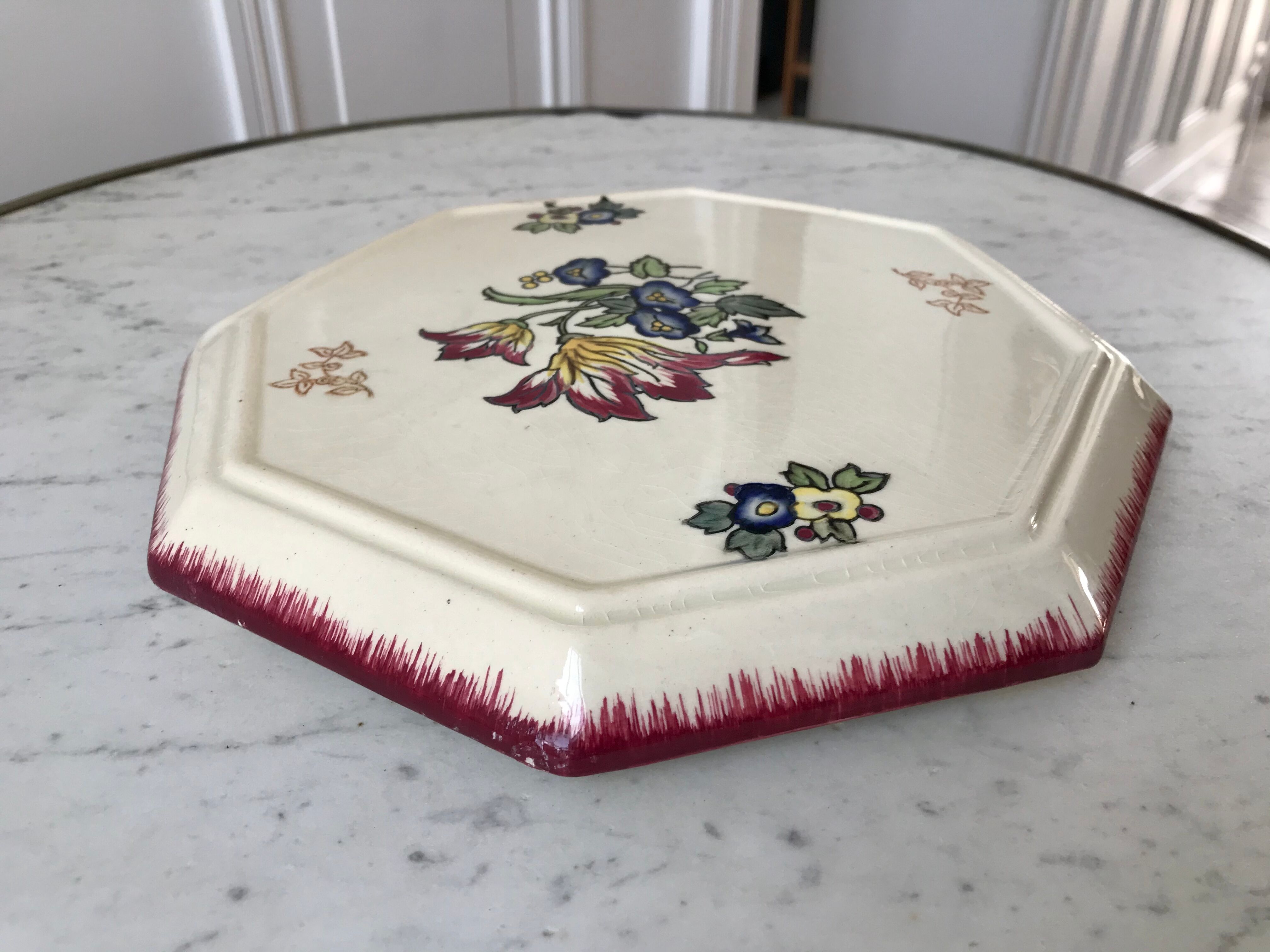 Flowering dish underside 40-50s