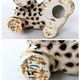 Porcelain Leopard Figurine | Ronzan Italy | 1960s