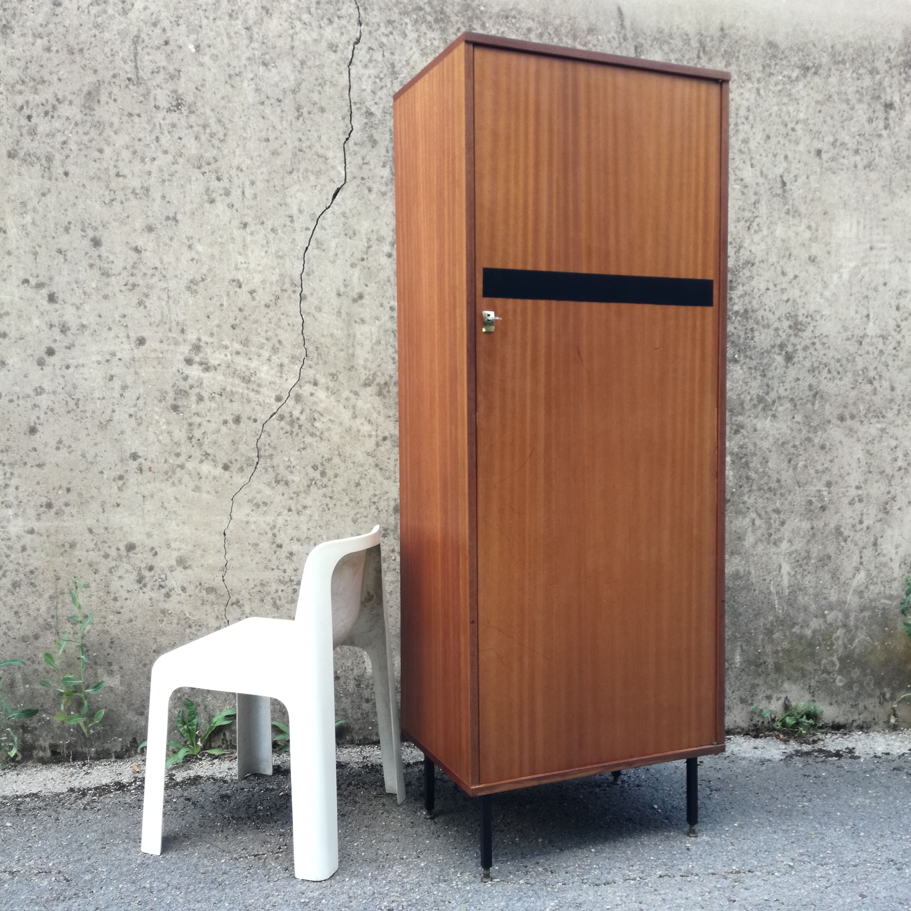 Armoire couleur acajou L65