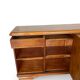 Italian Art deco burl walnut sideboard, of great quality.