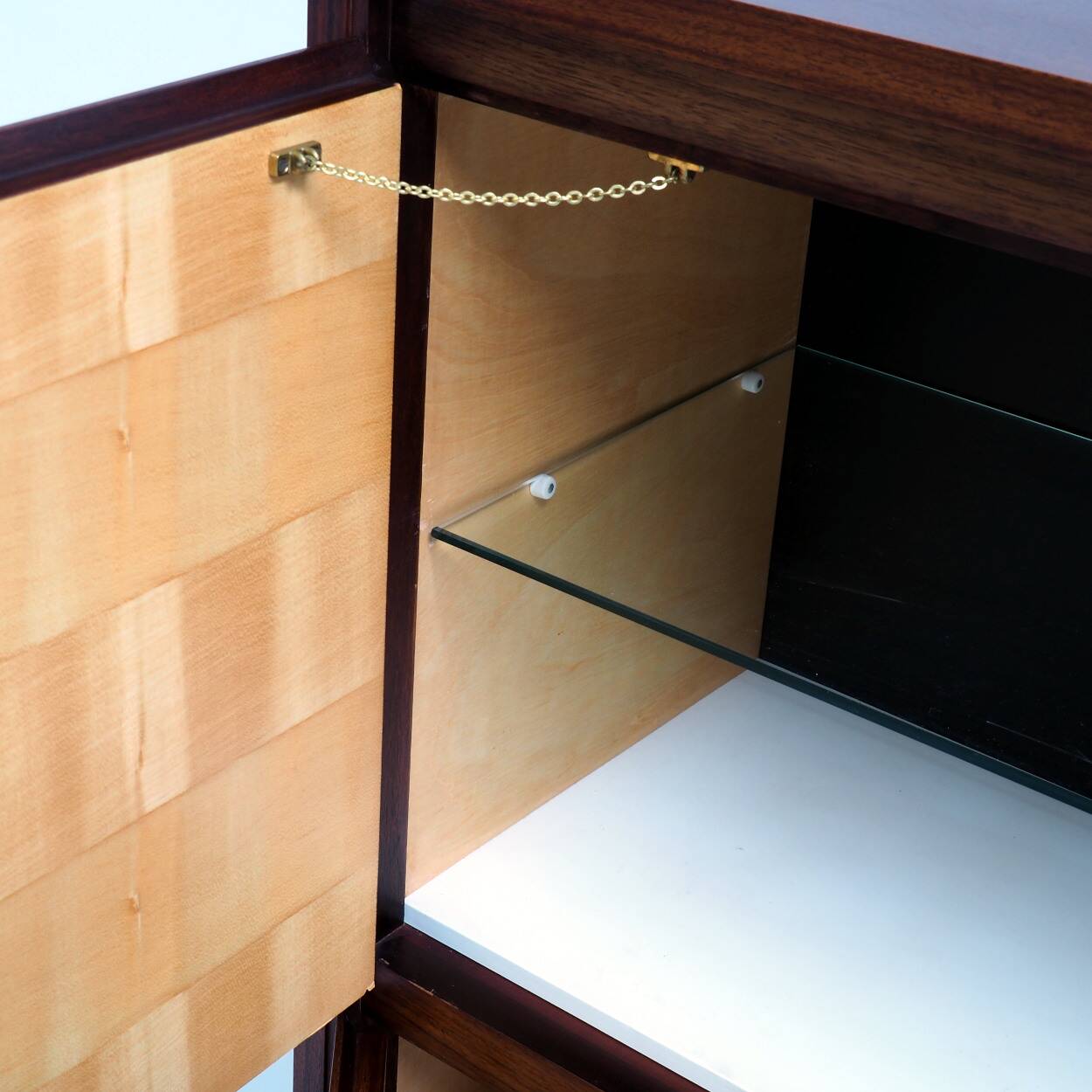 1960s Vintage Bar Cabinet in the Style of Alain Richard