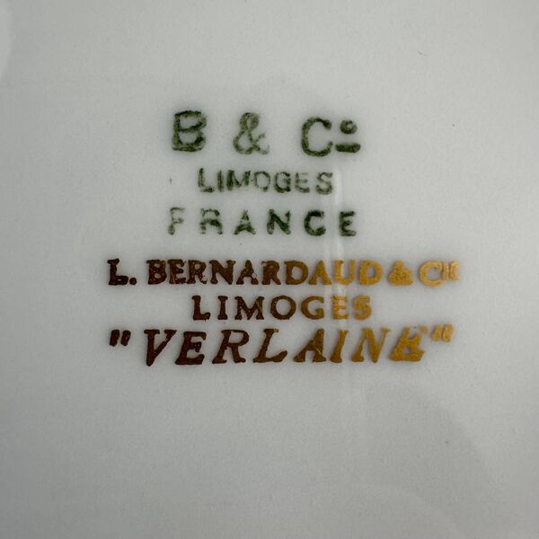 Plat en porcelaine Bernardaud