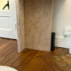 Table d'appoint en travertin