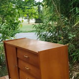 Chest of drawers four drawers a door