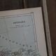The Antilles, old map 1887 – Vintage geographical map.