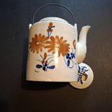 Antique stoneware teapot