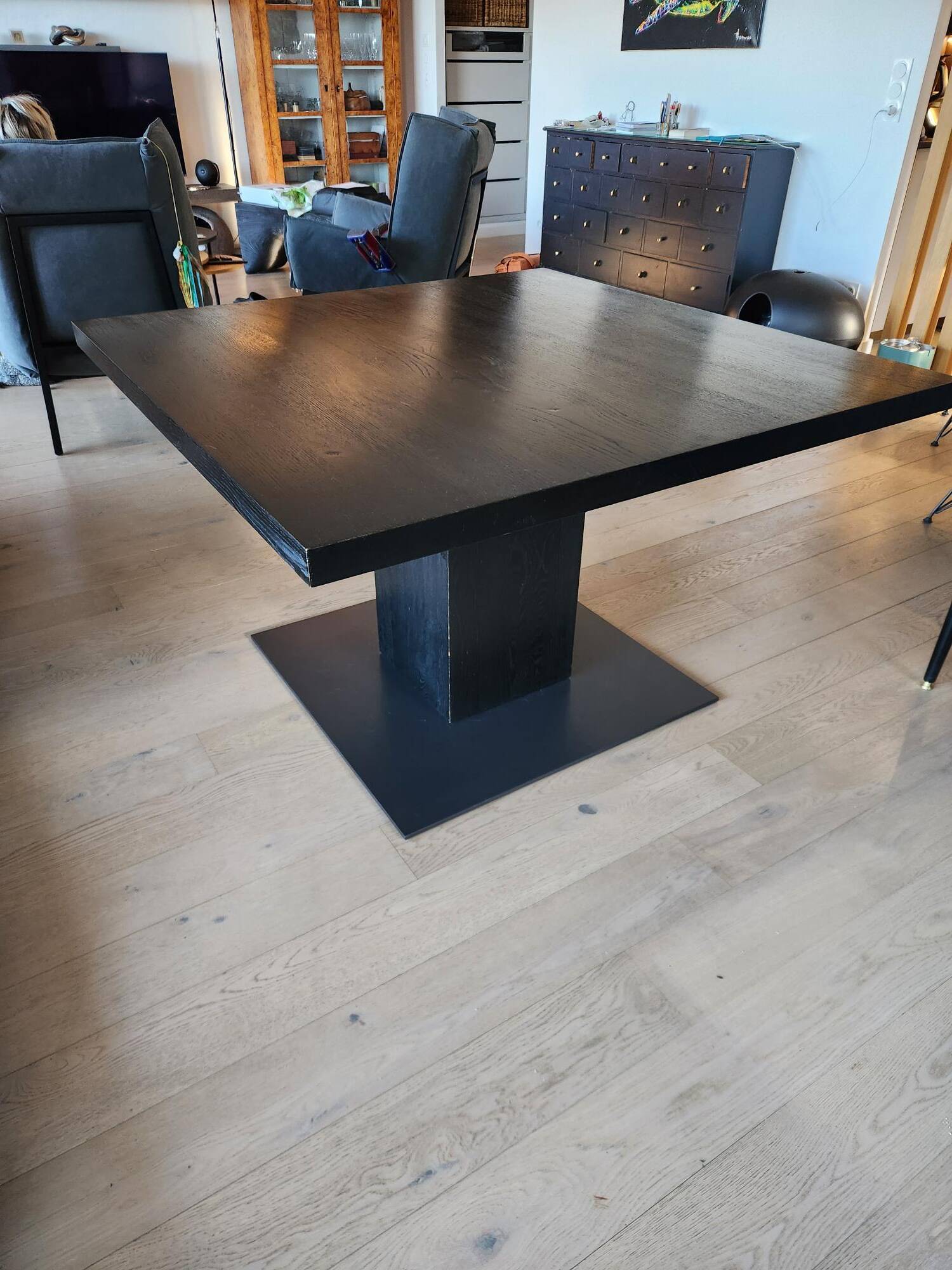 Solid wood table riva 1920 - boss basic quadrato