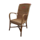 Vintage rattan armchair