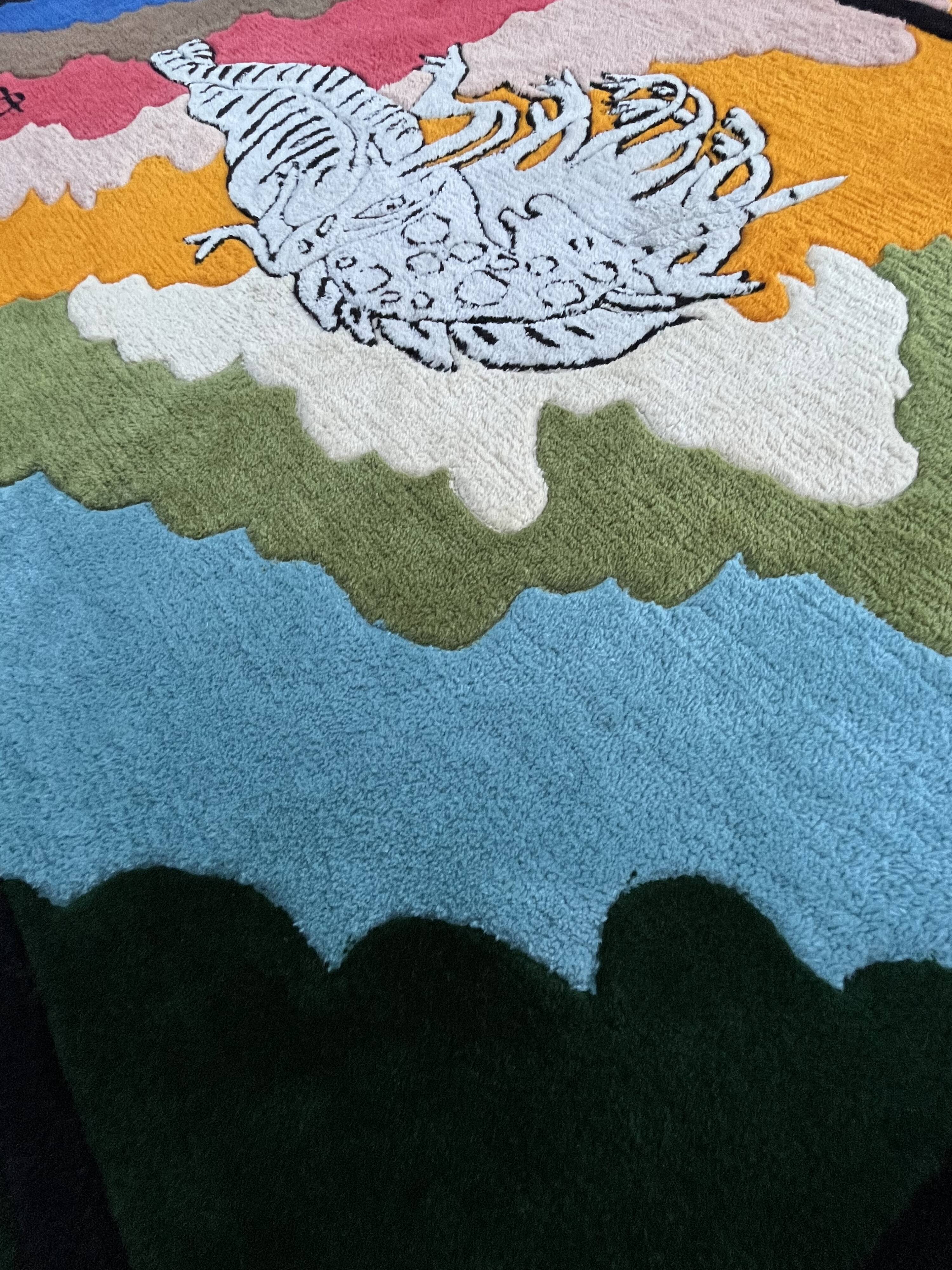 Art Rug / Tapestry Lady Unicorn