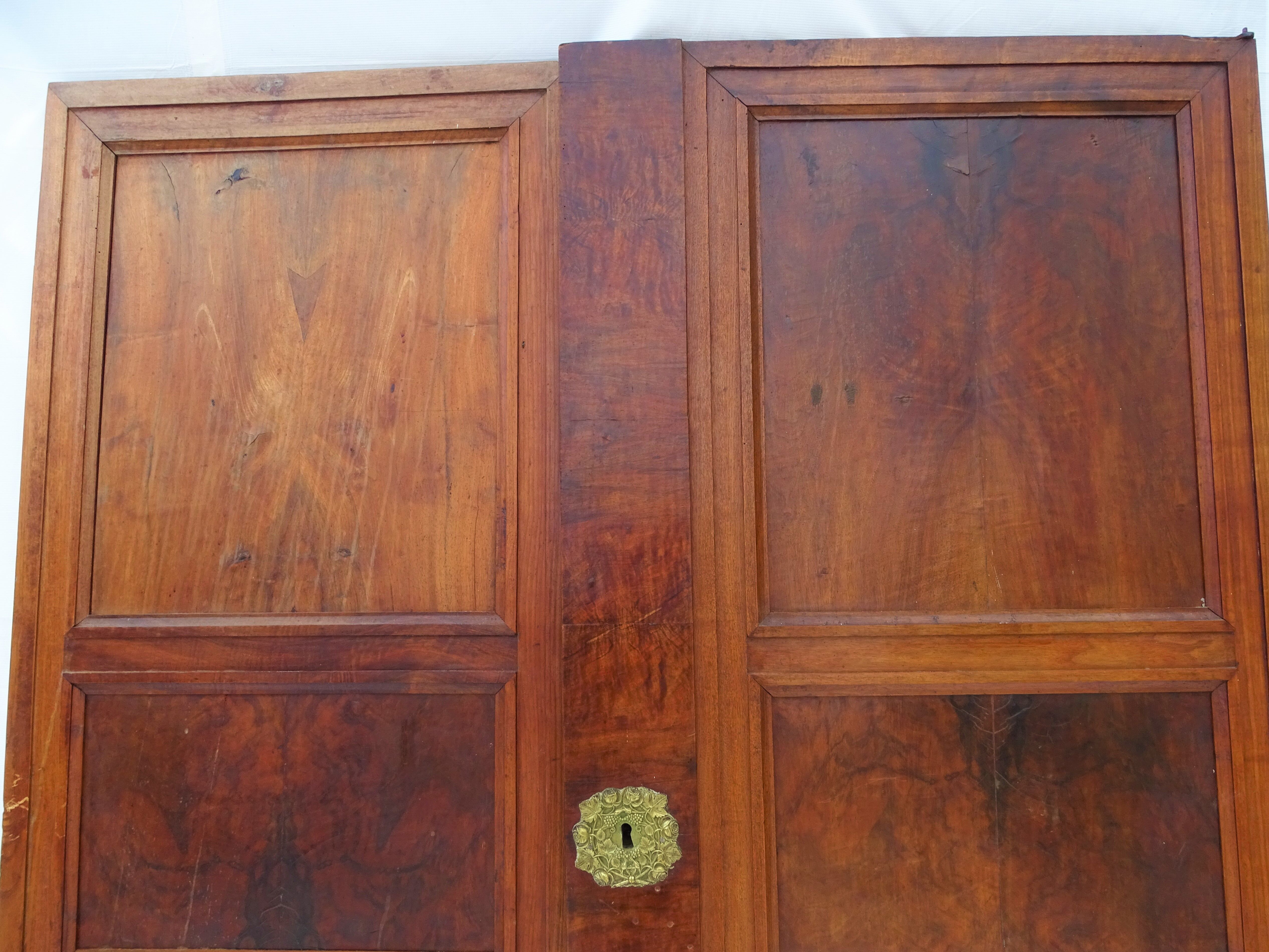 Pair of antique cabinet doors