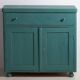 Antique Emerald Green Bedroom Chest of Drawers (c.1920) #4