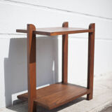 Art deco table, art deco wood coffee table, end of sofa