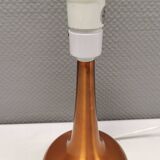 Copper table lamp, designed by Jo Hammerborg for Fog&Mørup Denmark in 1972. Model Orient