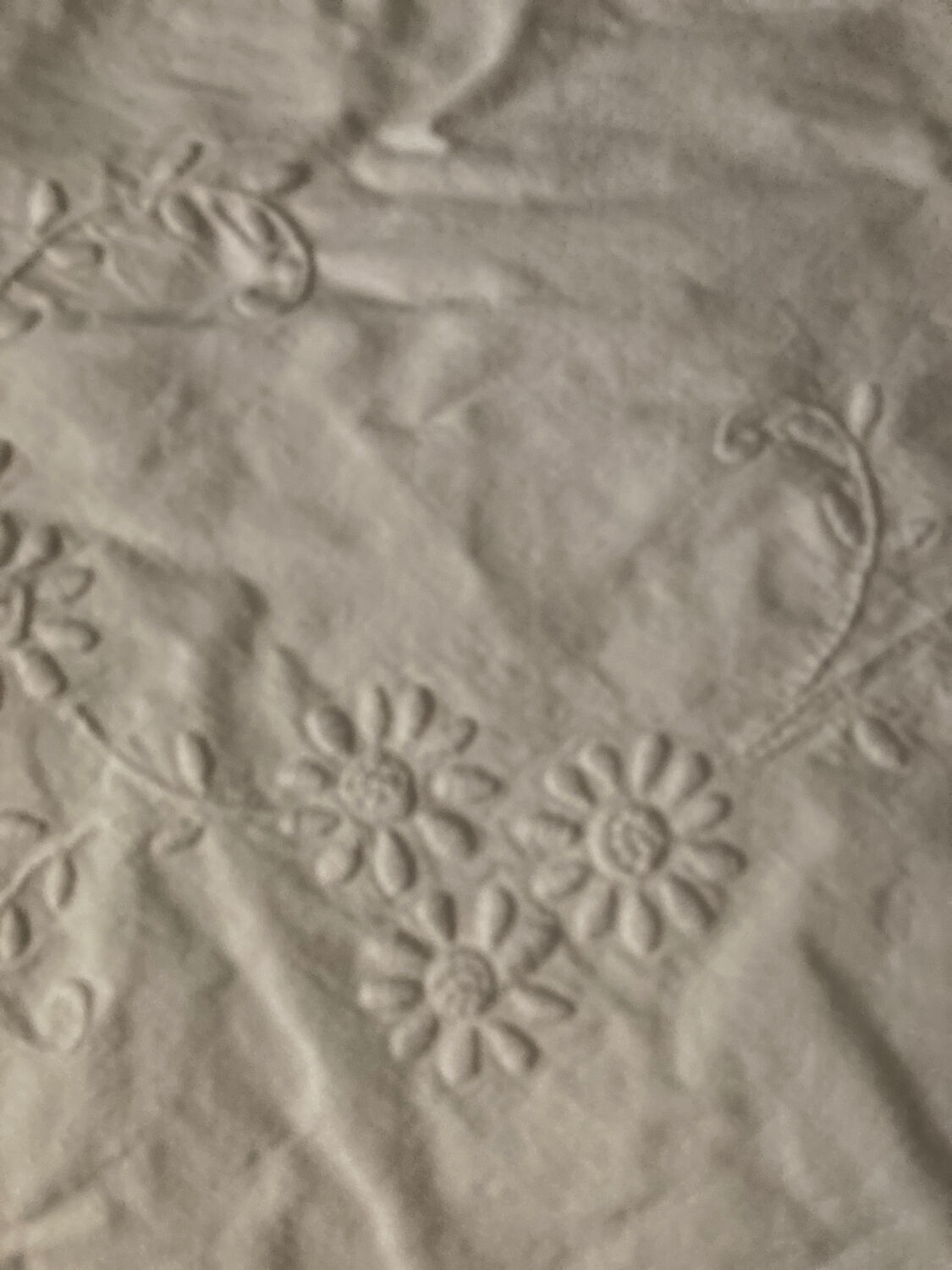 Linen and cotton sheet