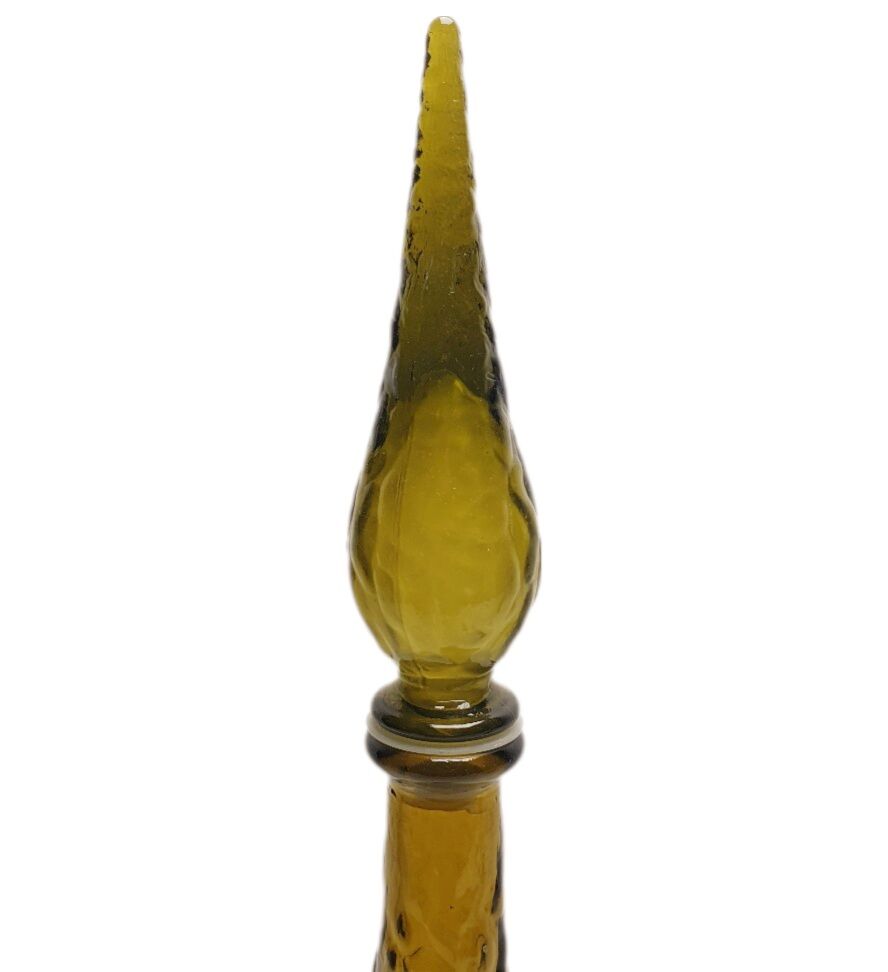 Bottle carafe italian glassware from empoli