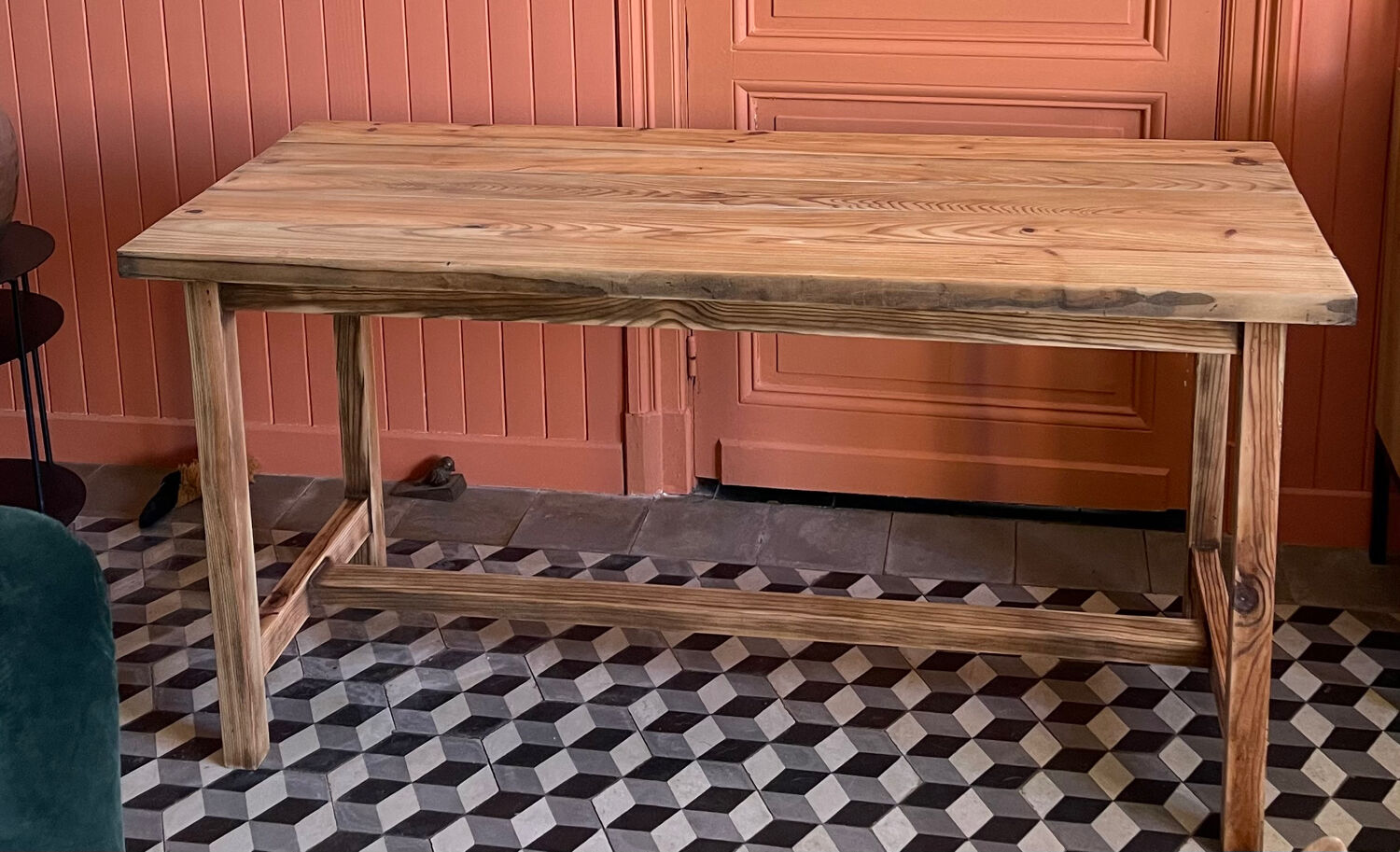Renovated farmhouse table
