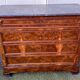 Commode Louis Philippe en placage d'acajou