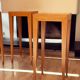 Set of 3 Pedestals and Console Table by Jacques Grange, France, 1973