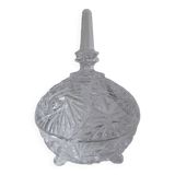 Candy box with crystal lid