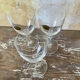 3 verres cristal d’arques