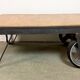 Black Industrial Coffee Table Cart, 1960s