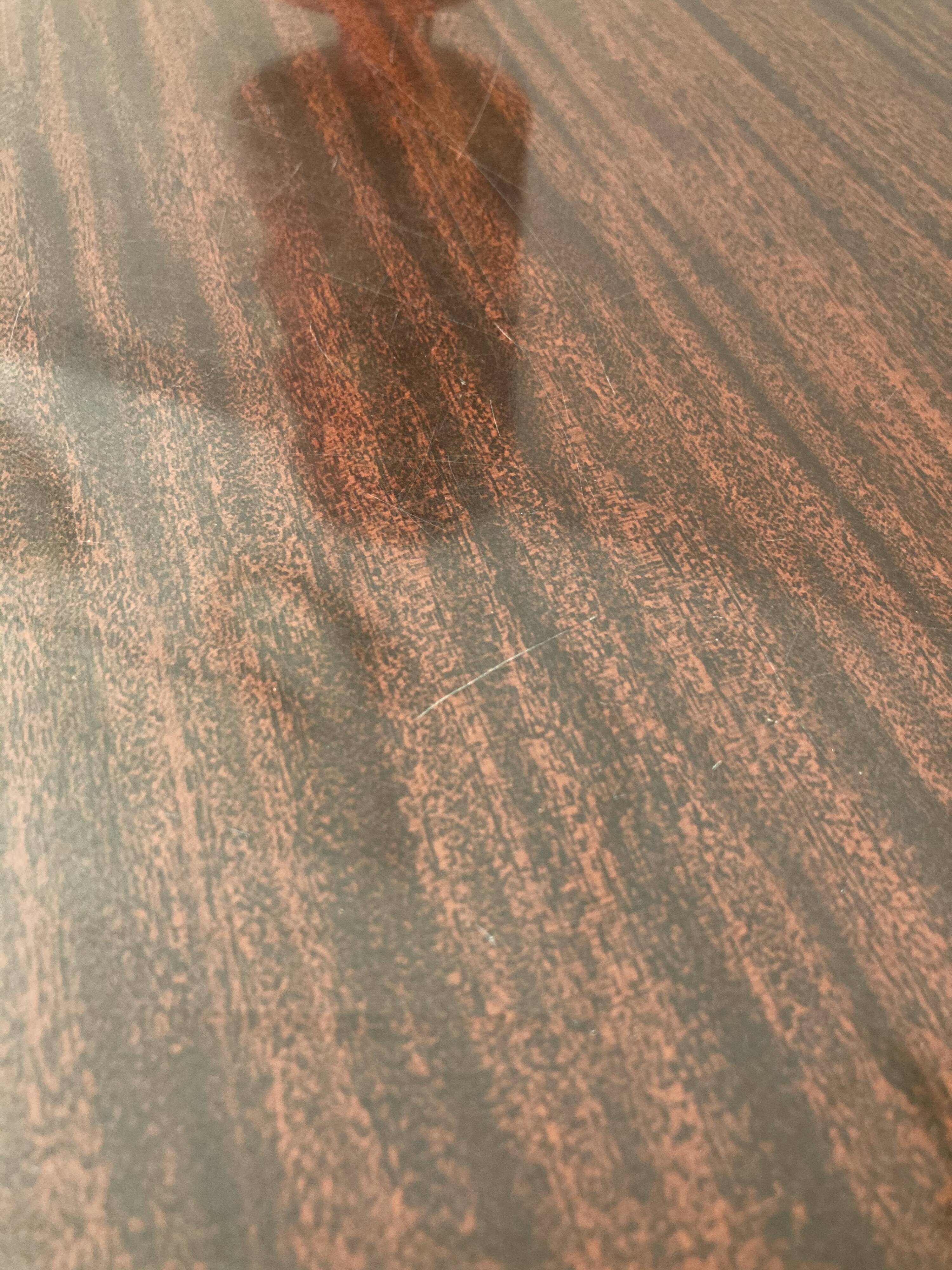 Vintage coffee table foot compass