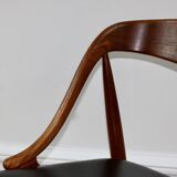 Vintage Scandinavian teak chair by Johannes Andersen, 1960