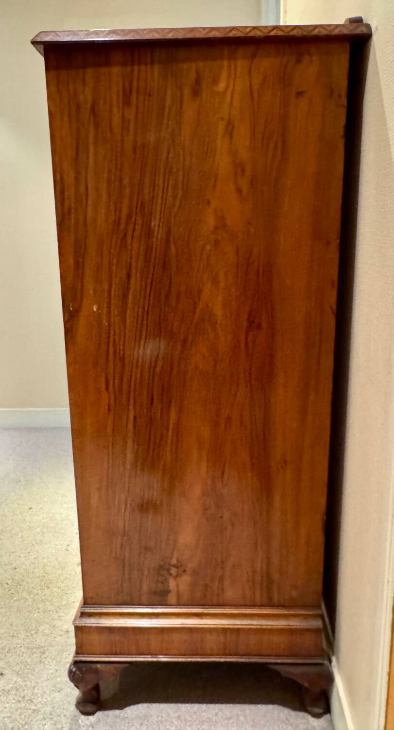 Superb tall solid wood chest of drawers – Art Deco style, circa 1900