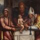 Great 16th-century Italian painting on panel, The Circumcision of Jesus