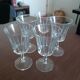 Lot de 5 verres à pied
