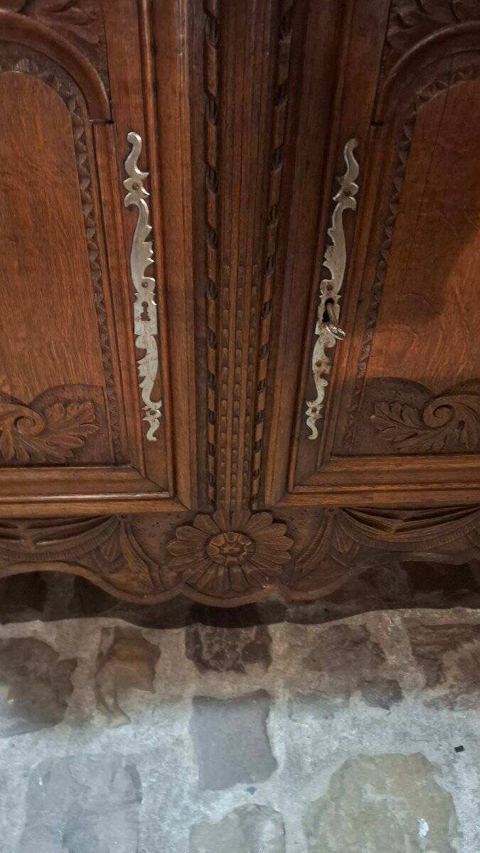 Buffet deux corps normand