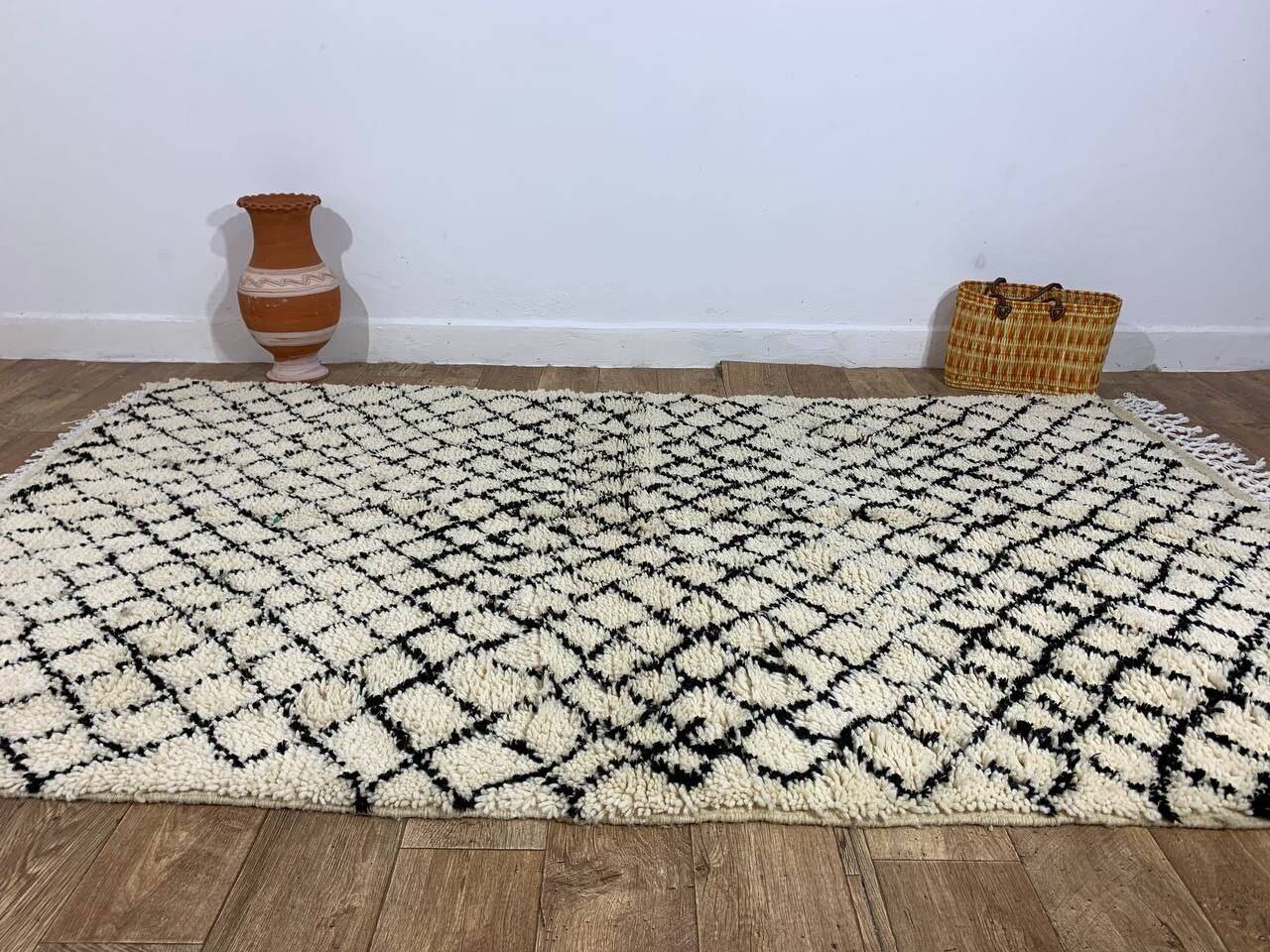 Handmade Moroccan Berber rug 260 x 156