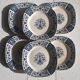 6 old earthenware plates Gien