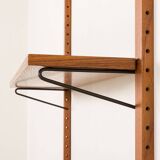 Étagères danoises en teck du milieu du siècle, lot de 4, années 1960