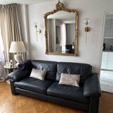 MAILLOL 3-seater sofa and 2 armchairs in leather - by DUVIVIER