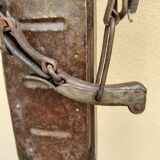 Old pair of wooden skis