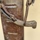 Ancienne paire de skis en bois