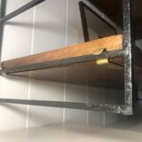 Wooden and metal String shelf