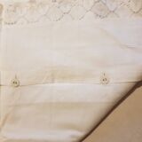 Handmade lace pillowcase