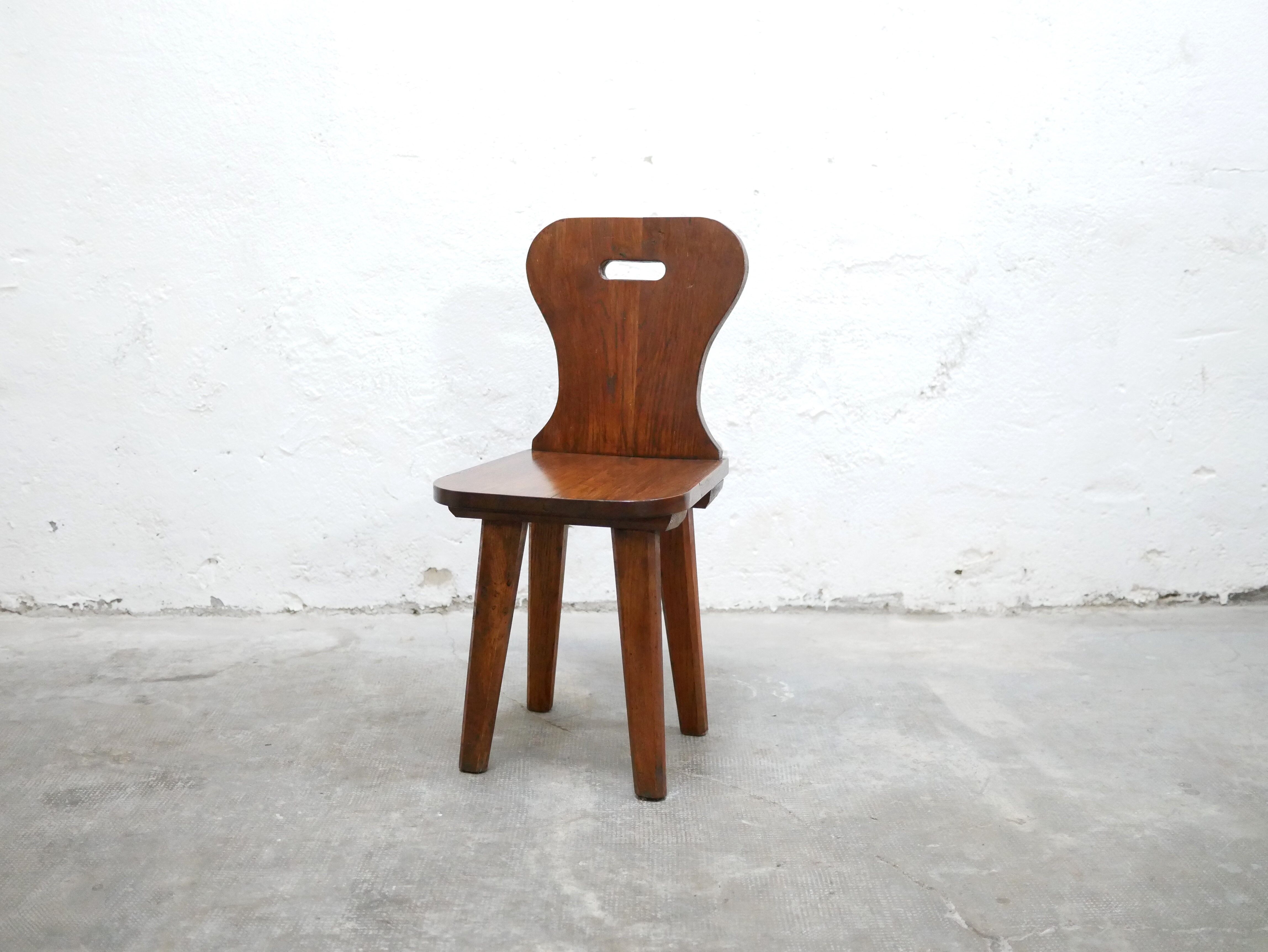 Chaise vintage en bois