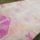 Vintage Turkish hallway rug 74x399 cm