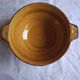 Ochre earthenware soup tureen/vegetable dish from Haute Provence