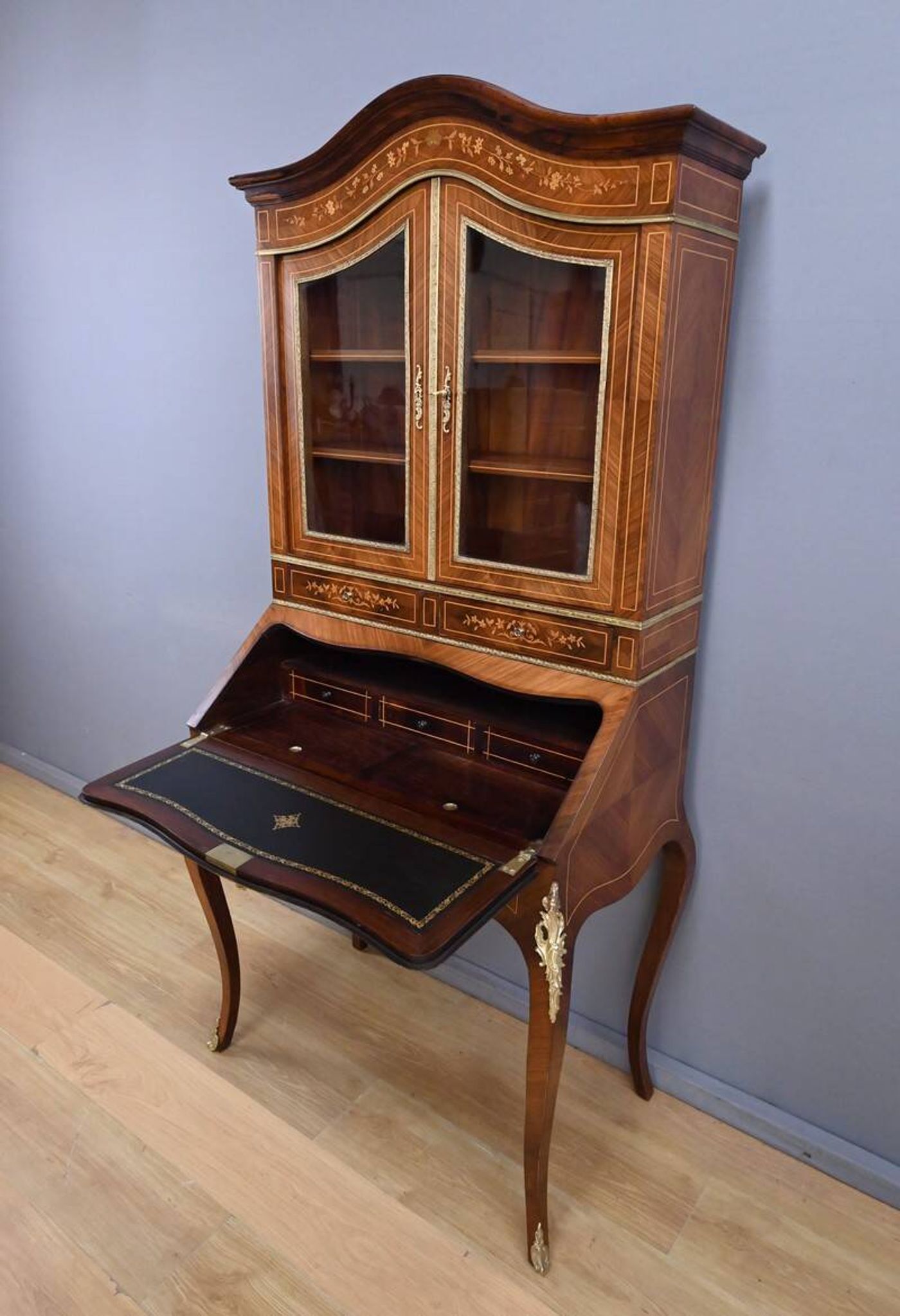 Bureau scriban en palissandre, époque Napoléon III – 2ème partie XIXe
