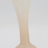 Small vase in pink opaline